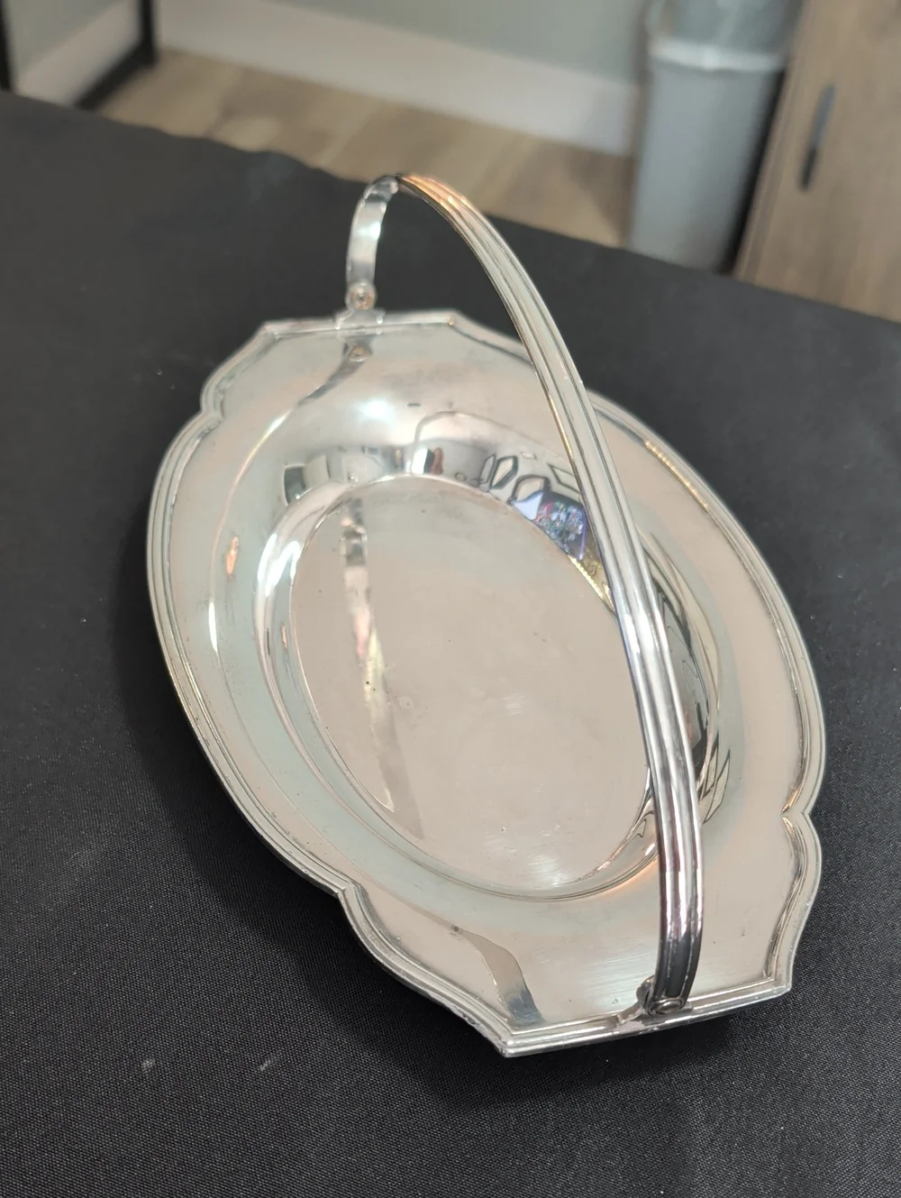 Vintage Silver Plated Catch All Carry Tray